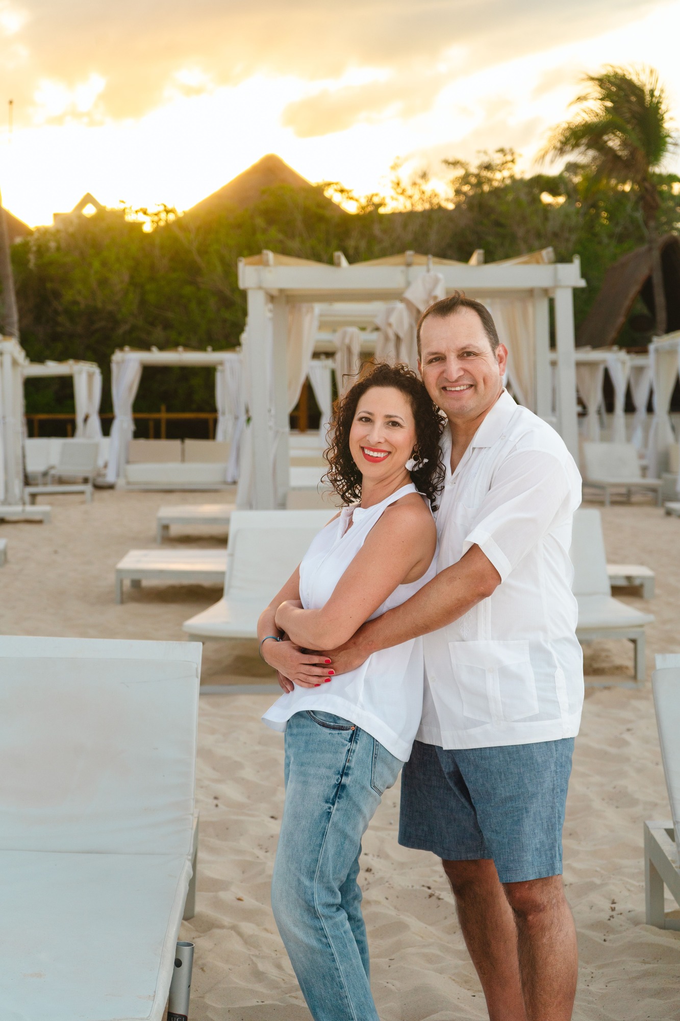 Love-story session, Riviera Maya