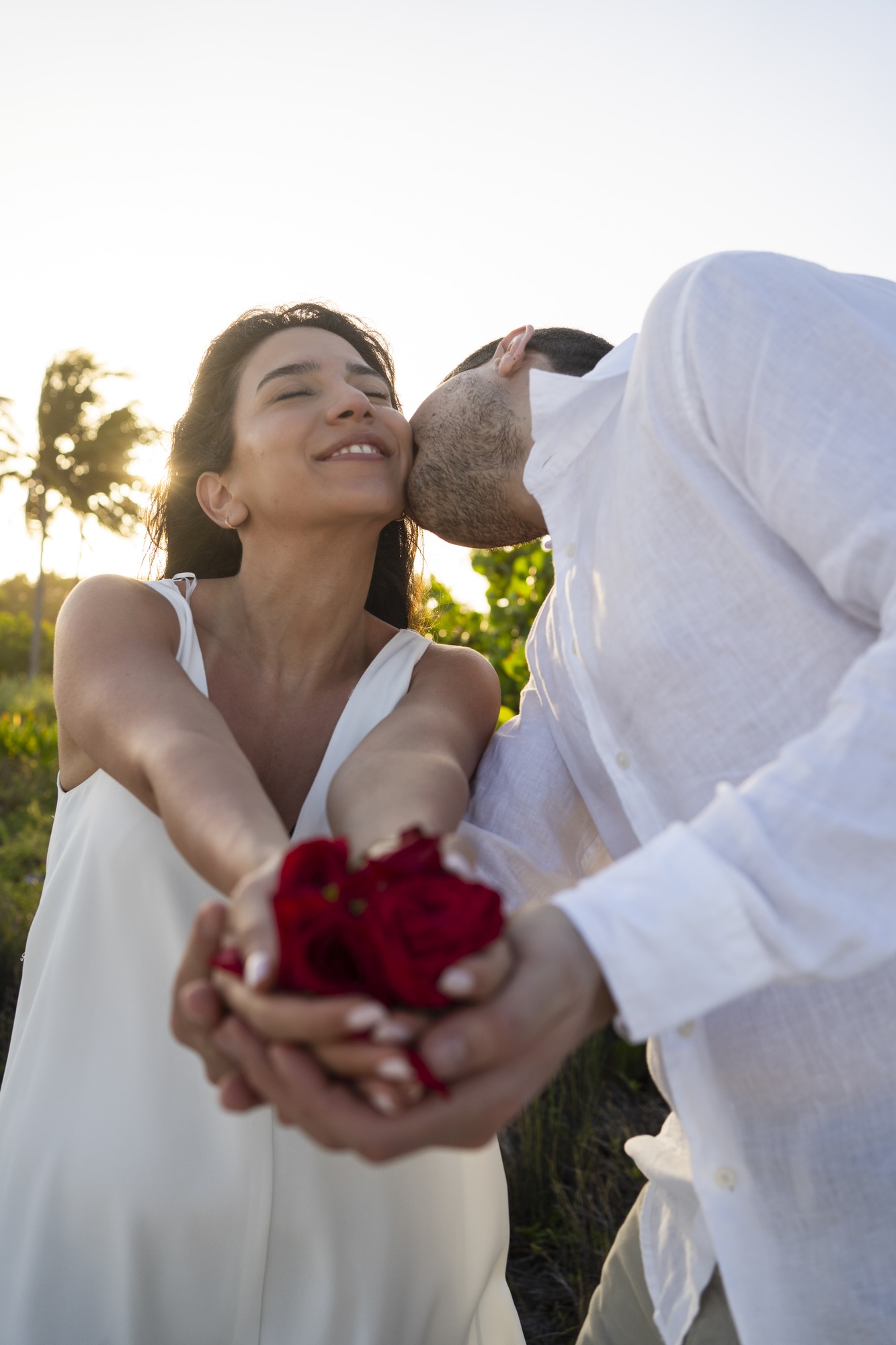 Love-story session, Riviera Maya