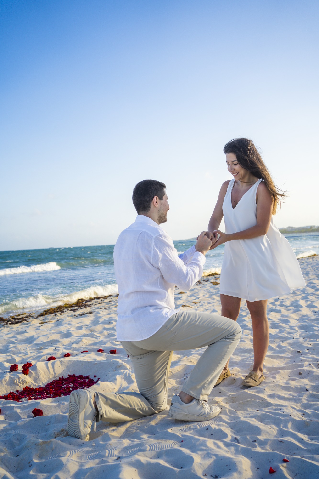 Love-story session, Riviera Maya