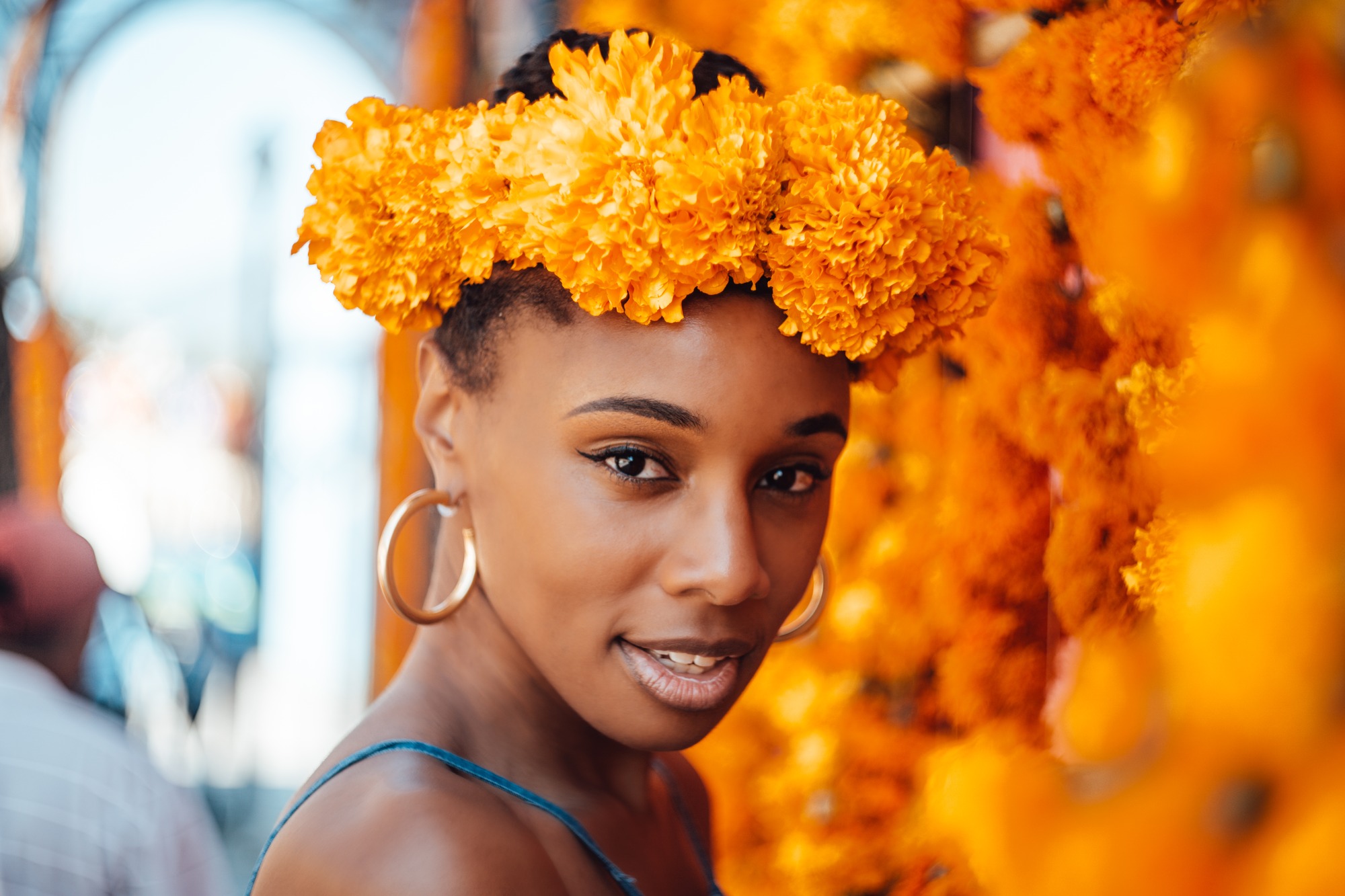 Creative portrait, Riviera Maya