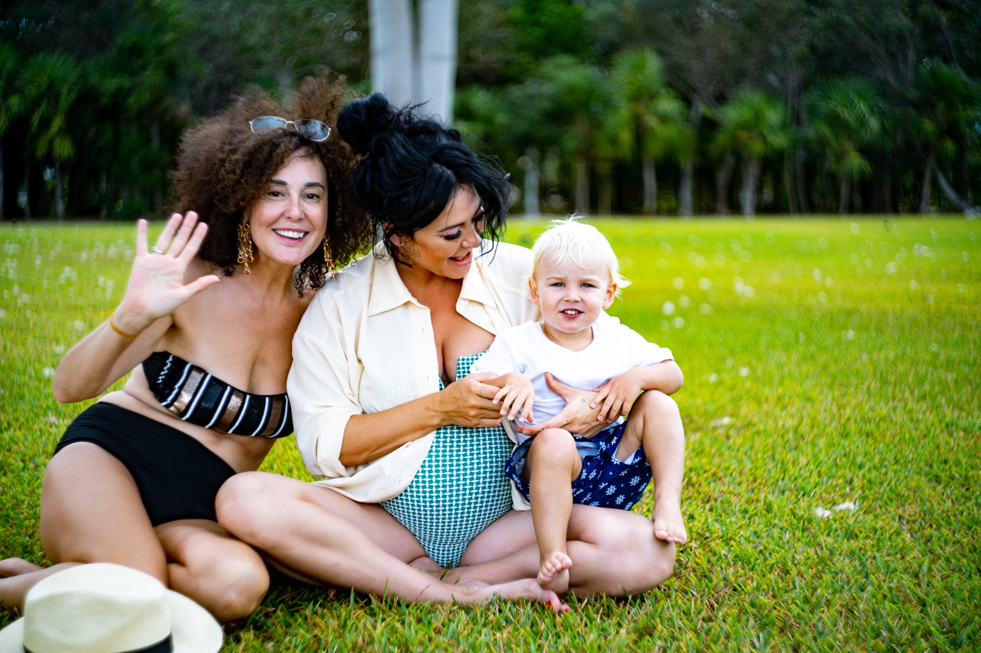 Maternity portrait, Riviera Maya